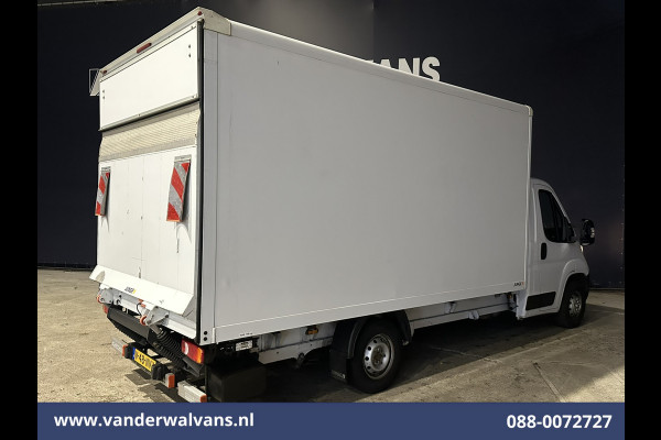 Peugeot Boxer 2.2 BlueHDi 141pk Bakwagen Laadklep Euro6 Airco | 1055kg laadvermogen | Cruisecontrol Bijrijdersbank.