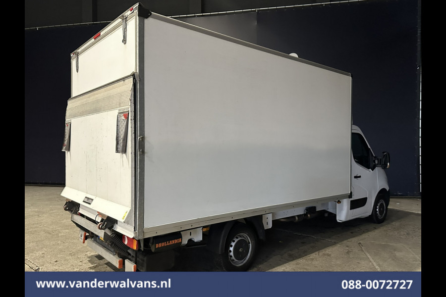 Renault Master 2.3 dCi 131pk Bakwagen Dhollandia Laadklep Euro6 Airco | 1035kg laadvermogen Bijrijdersbank