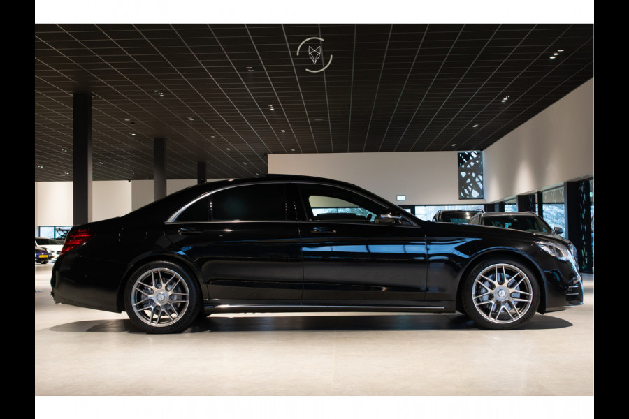Mercedes-Benz S-Klasse 560 Lang 4-M AMG Exclusive|4*massage/koeling|20"|entertainment|standkachel|HUD|nachtzicht