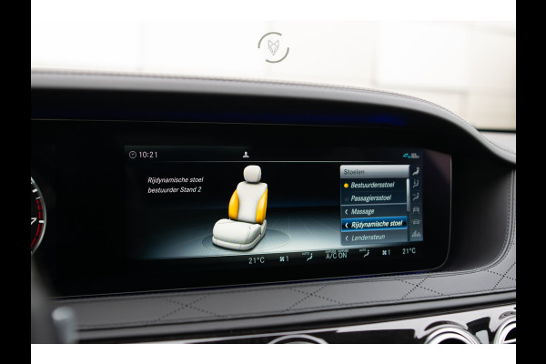 Mercedes-Benz S-Klasse 560 Lang 4-M AMG Exclusive|4*massage/koeling|20"|entertainment|standkachel|HUD|nachtzicht