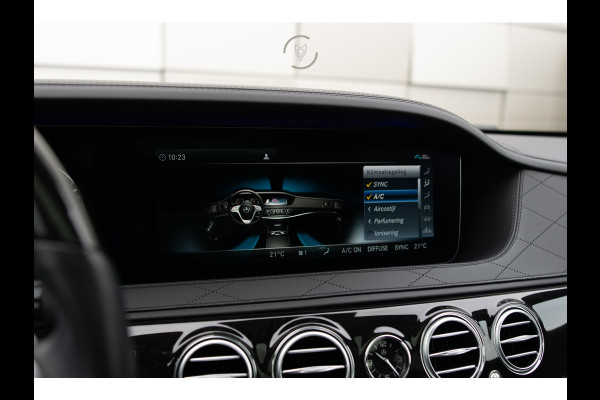 Mercedes-Benz S-Klasse 560 Lang 4-M AMG Exclusive|4*massage/koeling|20"|entertainment|standkachel|HUD|nachtzicht