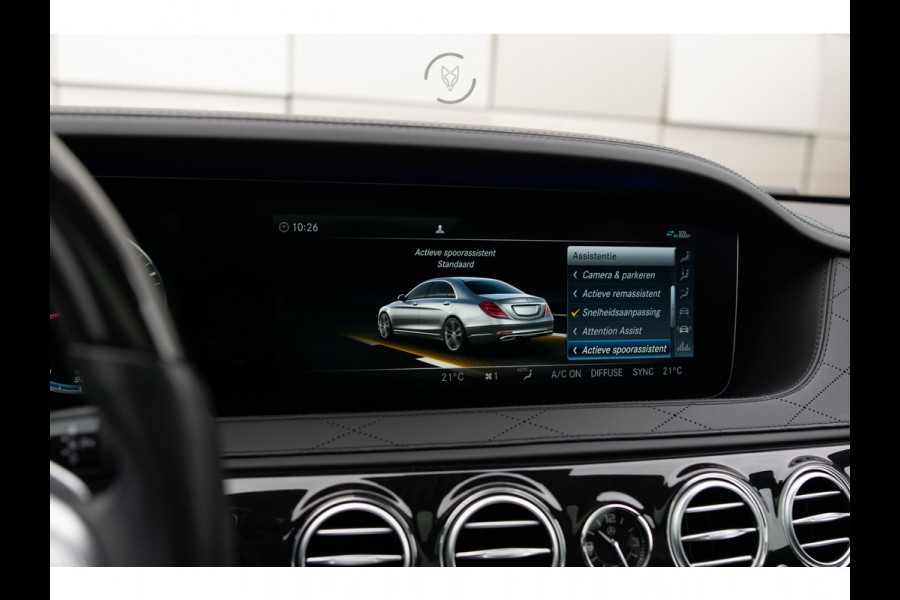 Mercedes-Benz S-Klasse 560 Lang 4-M AMG Exclusive|4*massage/koeling|20"|entertainment|standkachel|HUD|nachtzicht