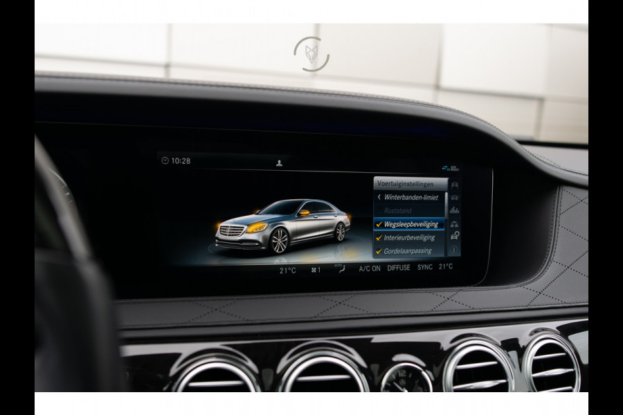 Mercedes-Benz S-Klasse 560 Lang 4-M AMG Exclusive|4*massage/koeling|20"|entertainment|standkachel|HUD|nachtzicht