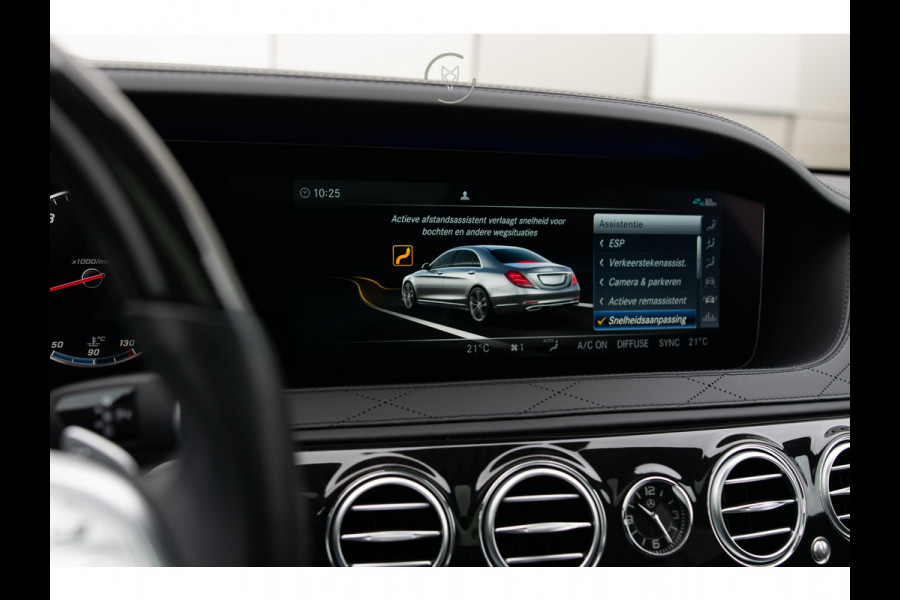 Mercedes-Benz S-Klasse 560 Lang 4-M AMG Exclusive|4*massage/koeling|20"|entertainment|standkachel|HUD|nachtzicht