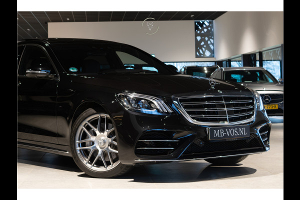 Mercedes-Benz S-Klasse 560 Lang 4-M AMG Exclusive|4*massage/koeling|20"|entertainment|standkachel|HUD|nachtzicht