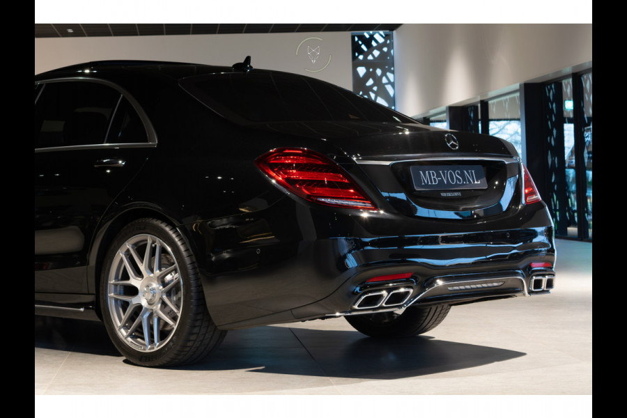 Mercedes-Benz S-Klasse 560 Lang 4-M AMG Exclusive|4*massage/koeling|20"|entertainment|standkachel|HUD|nachtzicht
