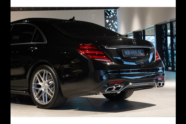 Mercedes-Benz S-Klasse 560 Lang 4-M AMG Exclusive|4*massage/koeling|20"|entertainment|standkachel|HUD|nachtzicht