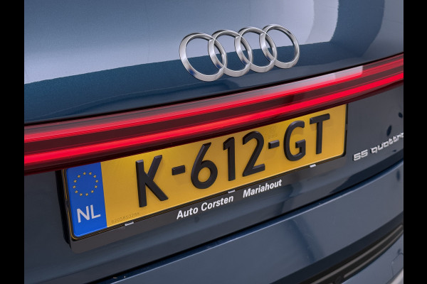 Audi e-tron 55 Quattro 95kWh Camera Panoramadak 2 Zijdes Laden Adap.Cruise Trekhaak Navi Ecc Leder Business Edition Plus SOH 91% Elek.Stoelen+Verwarmd Keyless Rijstrooksensor AWD 4WD Elek.Achterklep 1e Eigenaar Origineel Nederlandse Auto Dealeronderhouden