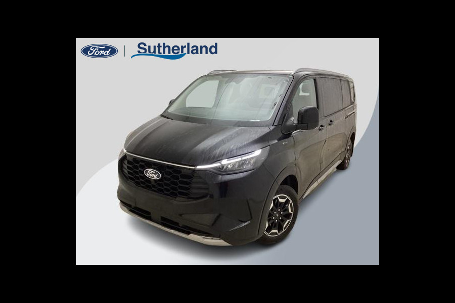 Ford Transit Custom Tourneo 340 2.5 PHEV L2H1 Active 233pk | Adaptieve Cruise | Stuurverwarming | 8 Pers | Prijs incl. BTW en BPM | Wegklapbare Trekhaak | Dubbele Schuifdeur | BLIS | B&O Audio | Verlengde Fabrieksgarantie tot 05-2029