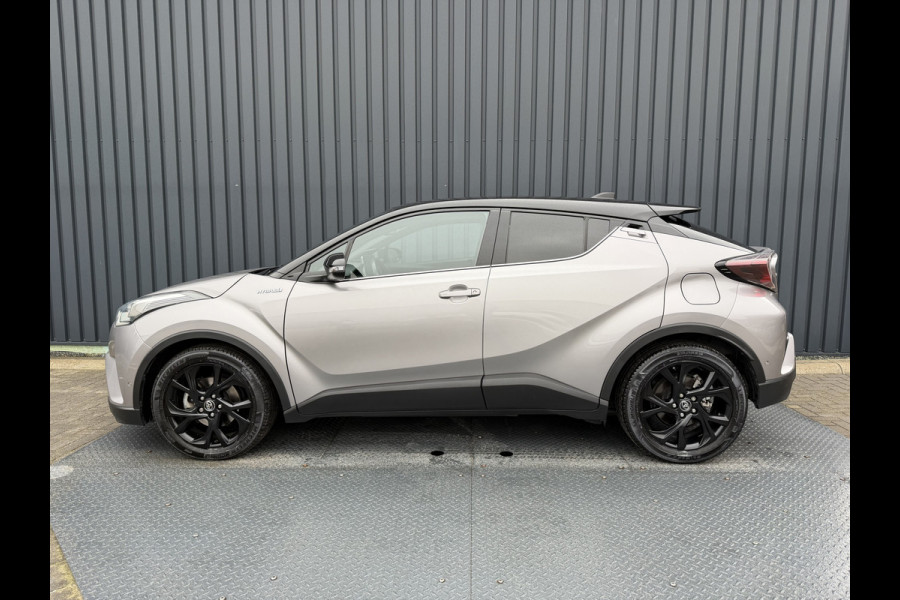 Toyota C-HR 1.8 Hybrid Bi-Tone | PDC V+A | JBL | LED | BSM | Zwarte Velgen | Rijklaar!!!