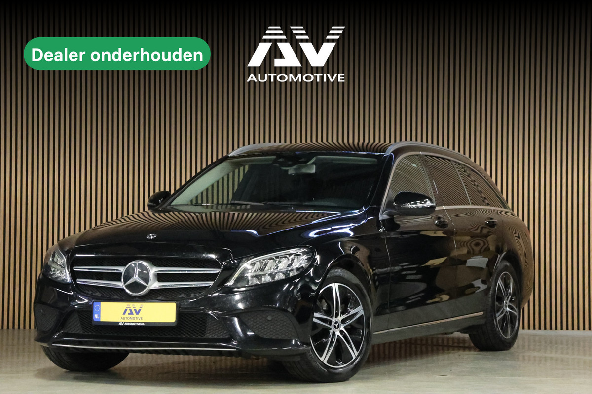 Mercedes-Benz C-Klasse Estate 180 Avantgarde | Inc BTW | Head-Up | Stoelverwarming | CarPlay | Lederen bekleding | Cruise control | F1 Flippers | Nieuwe APK | Dealer onderhouden | Facelift model