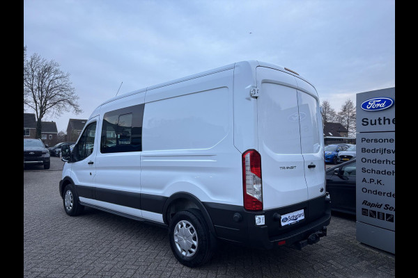 Ford Transit 350 2.0 TDCI L3H2 DC | Dubbele Cabine | Trend | SCI | 6 persoons | 170pk | Airco | Trekhaak