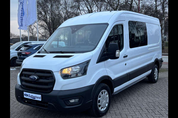 Ford Transit 350 2.0 TDCI L3H2 DC | Dubbele Cabine | Trend | SCI | 6 persoons | 170pk | Airco | Trekhaak