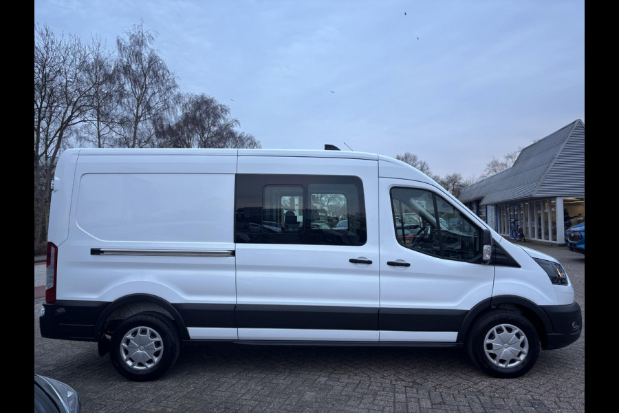 Ford Transit 350 2.0 TDCI L3H2 DC | Dubbele Cabine | Trend | SCI | 6 persoons | 170pk | Airco | Trekhaak