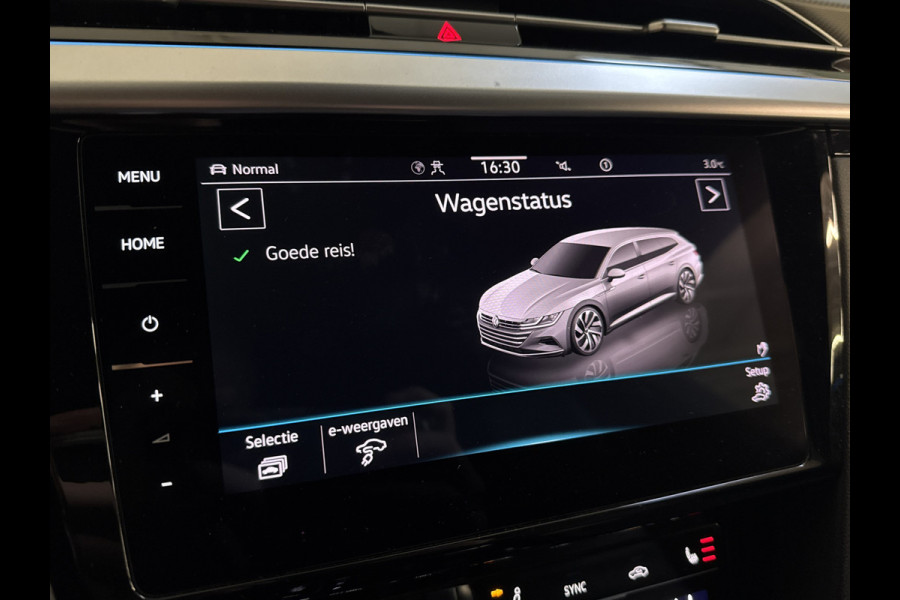 Volkswagen Arteon Shooting Brake eHYBRID 218PK DSG ELEGANCE BUSINESS+ TREKHAAK/NAVI/360CAMERA/LEDER Auto wordt verwacht!
