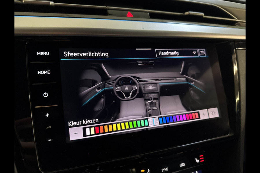 Volkswagen Arteon Shooting Brake eHYBRID 218PK DSG ELEGANCE BUSINESS+ TREKHAAK/NAVI/360CAMERA/LEDER Auto wordt verwacht!