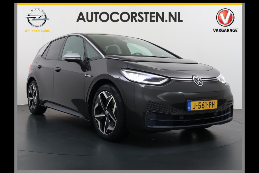 Volkswagen ID.3 First Plus 58kWh 204pk Camera 19"lmv Adap.Cruise Matrix-Led Navi-Pro Ecc Apple Carplay Android Auto Pdc SOH 89% Lmv Stoel+Stuurverwarming Wifi Rijstrooksensor Keyless advanced Origineel Nederlandse Auto