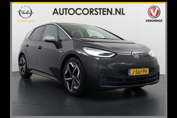 Volkswagen ID.3 First Plus 58kWh 204pk Camera 19"lmv Adap.Cruise Matrix-Led Navi-Pro Ecc Apple Carplay Android Auto Pdc SOH 89% Lmv Stoel+Stuurverwarming Wifi Rijstrooksensor Keyless advanced Origineel Nederlandse Auto