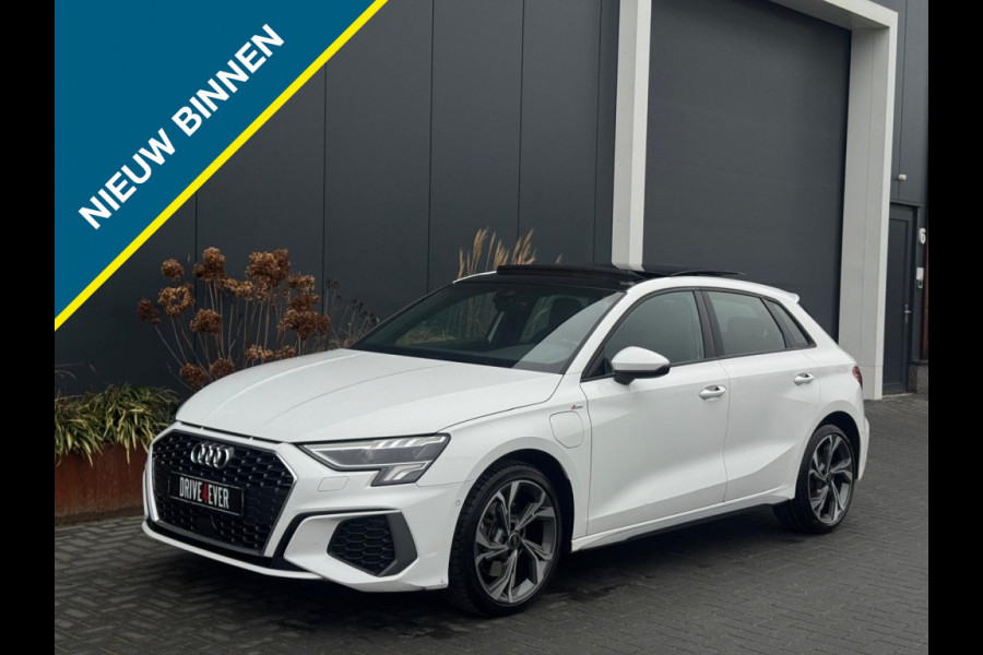 Audi A3 Sportback 40 TFSI e 3x S Line FULL PANO NAVI CAMERA LEDER LED SPORTVELGEN