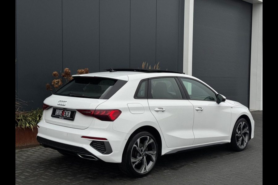 Audi A3 Sportback 40 TFSI e 3x S Line FULL PANO NAVI CAMERA LEDER LED SPORTVELGEN