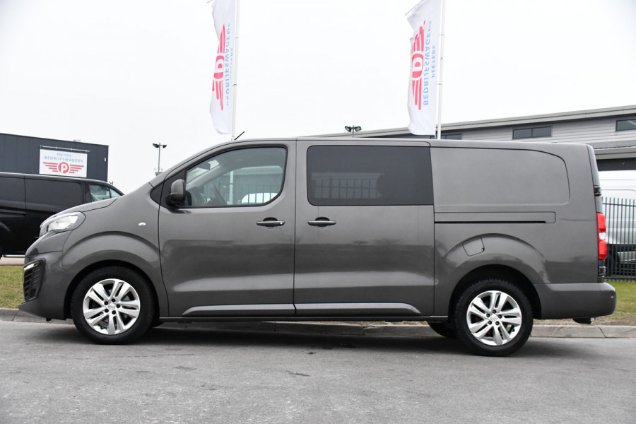 Peugeot Expert 2.0 BlueHDI 180 L3 DC PB Edition 360 Camera, Cruise, Carplay, 177pk, Clima, Head-up, Automaat 2 x Schuifdeur, NAVI, Uniek!