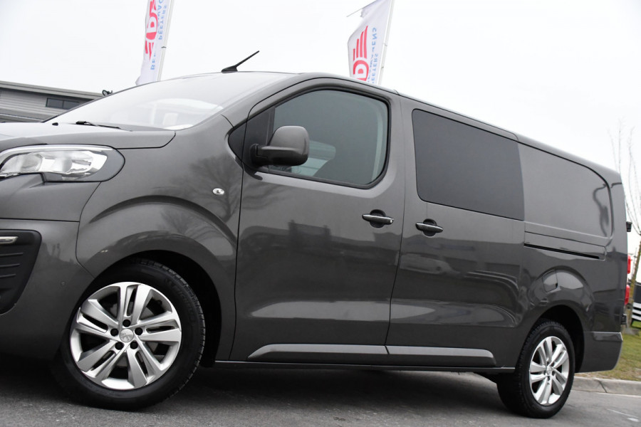 Peugeot Expert 2.0 BlueHDI 180 L3 DC PB Edition 360 Camera, Cruise, Carplay, 177pk, Clima, Head-up, Automaat 2 x Schuifdeur, NAVI, Uniek!