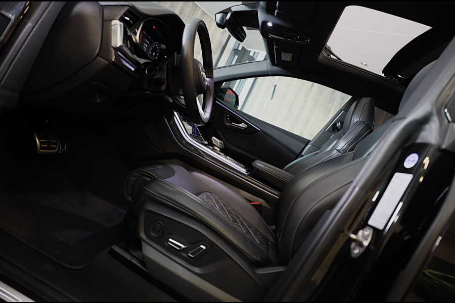Audi Q8 55 TFSI Quattro RSQ8 Look / Carbon / RS Zetels / Acc / Lane Assist / Head Up / Dode Hoek / Open Panorama / Matrix / 22 Inc