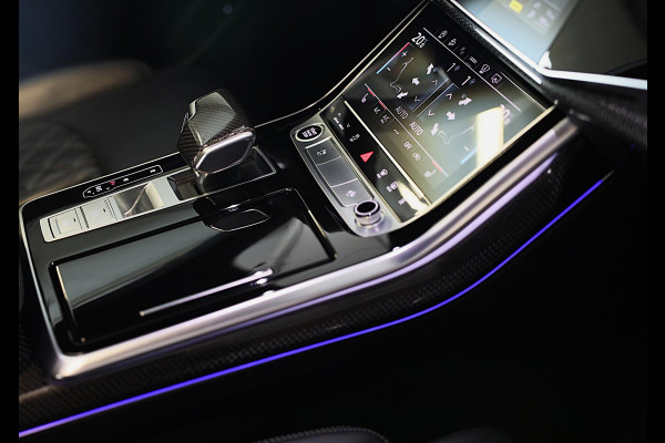 Audi Q8 55 TFSI Quattro RSQ8 Look / Carbon / RS Zetels / Acc / Lane Assist / Head Up / Dode Hoek / Open Panorama / Matrix / 22 Inc