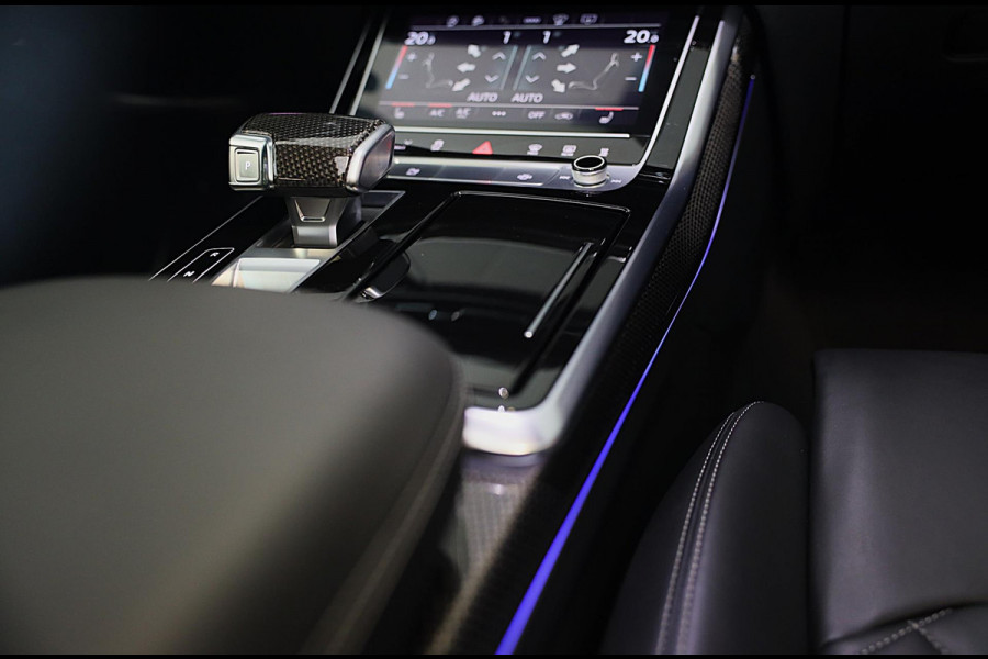 Audi Q8 55 TFSI Quattro RSQ8 Look / Carbon / RS Zetels / Acc / Lane Assist / Head Up / Dode Hoek / Open Panorama / Matrix / 22 Inc