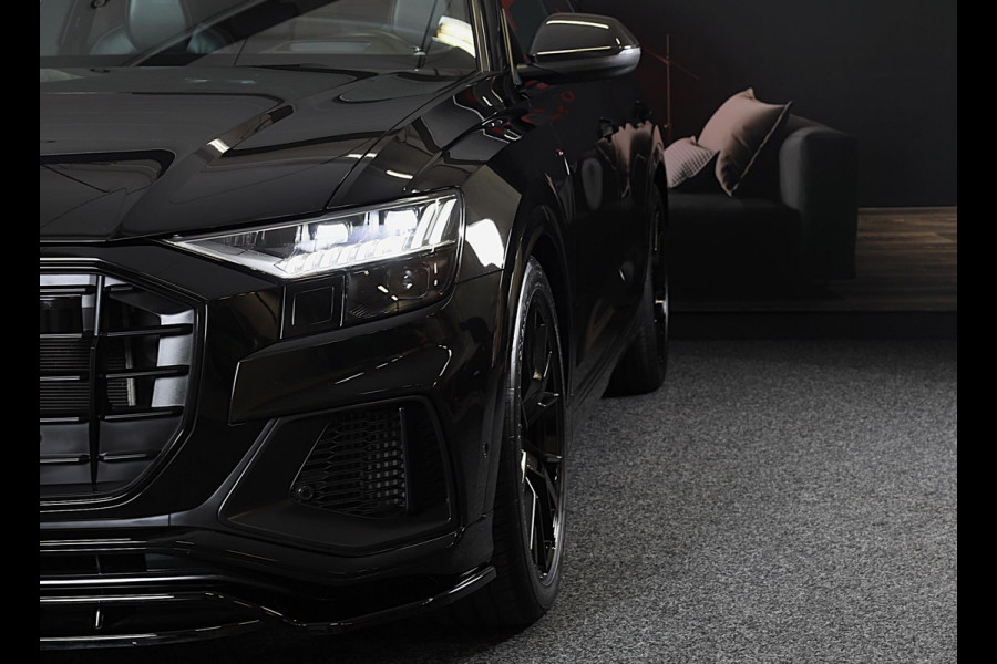 Audi Q8 55 TFSI Quattro RSQ8 Look / Carbon / RS Zetels / Acc / Lane Assist / Head Up / Dode Hoek / Open Panorama / Matrix / 22 Inc