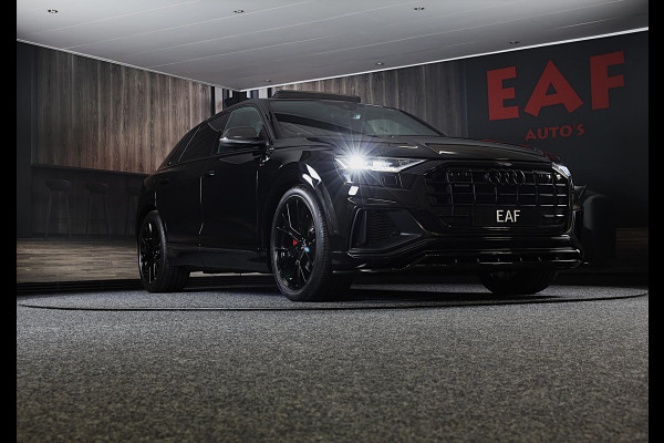 Audi Q8 55 TFSI Quattro RSQ8 Look / Carbon / RS Zetels / Acc / Lane Assist / Head Up / Dode Hoek / Open Panorama / Matrix / 22 Inc