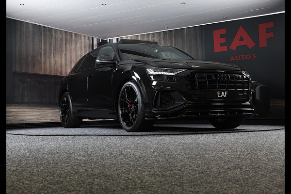 Audi Q8 55 TFSI Quattro RSQ8 Look / Carbon / RS Zetels / Acc / Lane Assist / Head Up / Dode Hoek / Open Panorama / Matrix / 22 Inc