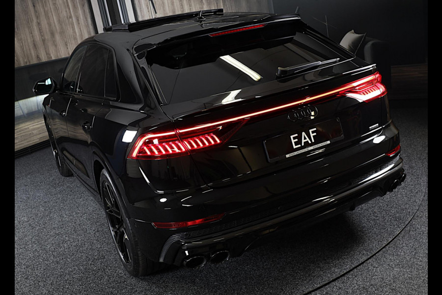 Audi Q8 55 TFSI Quattro RSQ8 Look / Carbon / RS Zetels / Acc / Lane Assist / Head Up / Dode Hoek / Open Panorama / Matrix / 22 Inc