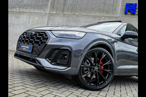 Audi Q5 55TFSI e 367pk Quattro Competition S Edition S-Line 1é Eig|19Dkm|Panoramadak|Luchtvering|HD Matrix|Memory|Virtual|Ambiance