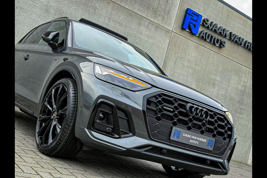 Audi Q5 55TFSI e 367pk Quattro Competition S Edition S-Line 1é Eig|19Dkm|Panoramadak|Luchtvering|HD Matrix|Memory|Virtual|Ambiance