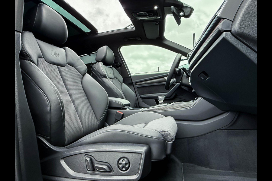 Audi Q5 55TFSI e 367pk Quattro Competition S Edition S-Line 1é Eig|19Dkm|Panoramadak|Luchtvering|HD Matrix|Memory|Virtual|Ambiance