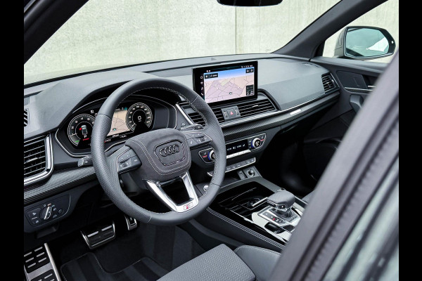 Audi Q5 55TFSI e 367pk Quattro Competition S Edition S-Line 1é Eig|19Dkm|Panoramadak|Luchtvering|HD Matrix|Memory|Virtual|Ambiance