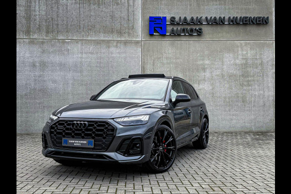 Audi Q5 55TFSI e 367pk Quattro Competition S Edition S-Line 1é Eig|19Dkm|Panoramadak|Luchtvering|HD Matrix|Memory|Virtual|Ambiance