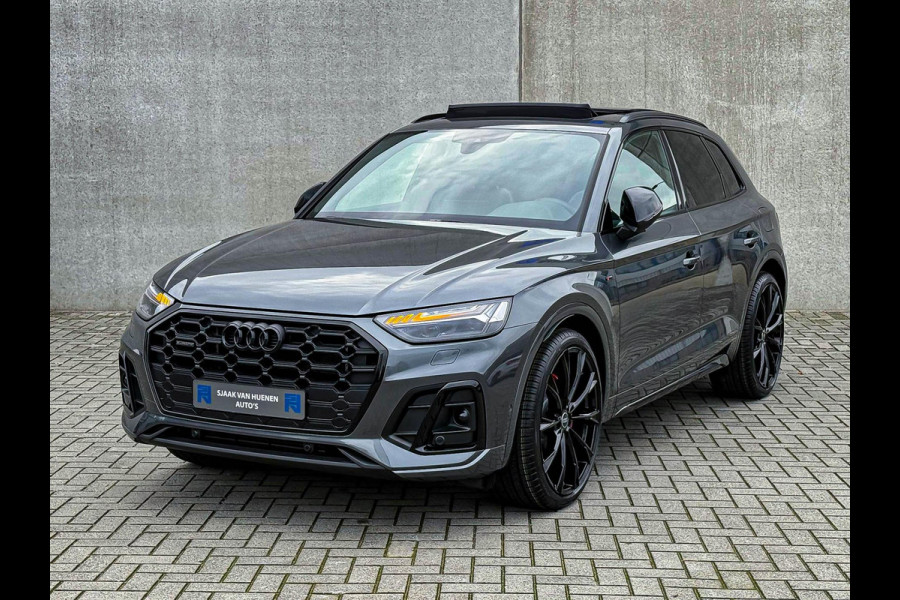 Audi Q5 55TFSI e 367pk Quattro Competition S Edition S-Line 1é Eig|19Dkm|Panoramadak|Luchtvering|HD Matrix|Memory|Virtual|Ambiance