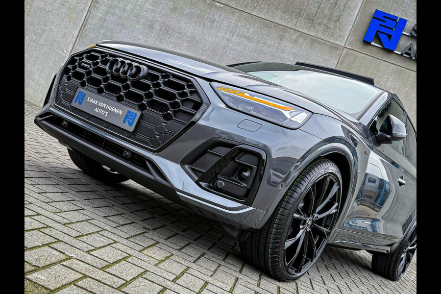 Audi Q5 55TFSI e 367pk Quattro Competition S Edition S-Line 1é Eig|19Dkm|Panoramadak|Luchtvering|HD Matrix|Memory|Virtual|Ambiance