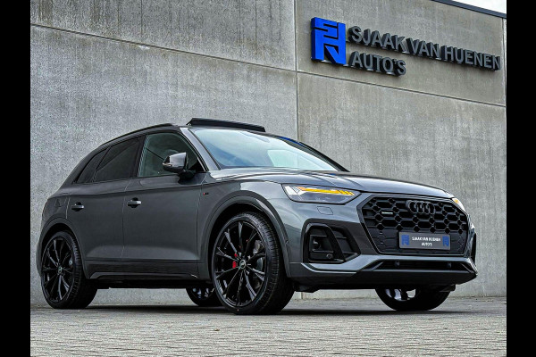 Audi Q5 55TFSI e 367pk Quattro Competition S Edition S-Line 1é Eig|19Dkm|Panoramadak|Luchtvering|HD Matrix|Memory|Virtual|Ambiance