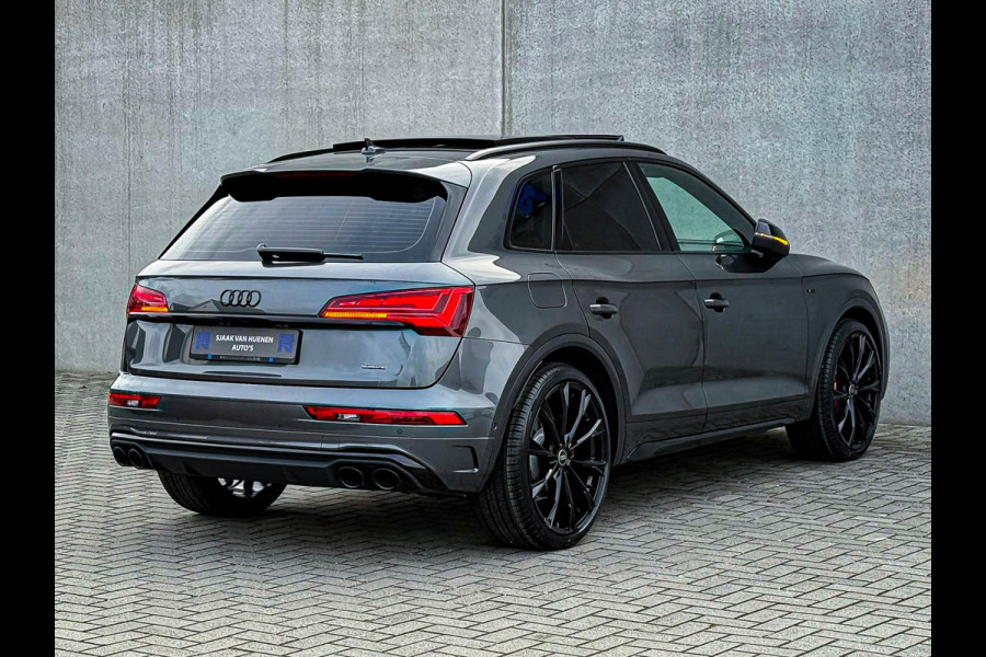 Audi Q5 55TFSI e 367pk Quattro Competition S Edition S-Line 1é Eig|19Dkm|Panoramadak|Luchtvering|HD Matrix|Memory|Virtual|Ambiance