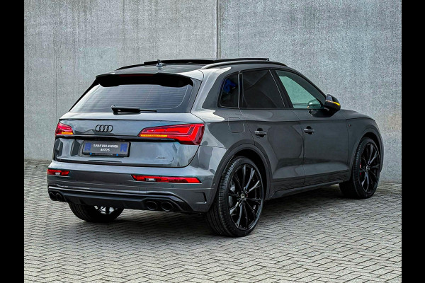 Audi Q5 55TFSI e 367pk Quattro Competition S Edition S-Line 1é Eig|19Dkm|Panoramadak|Luchtvering|HD Matrix|Memory|Virtual|Ambiance