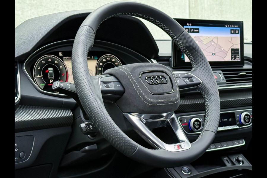 Audi Q5 55TFSI e 367pk Quattro Competition S Edition S-Line 1é Eig|19Dkm|Panoramadak|Luchtvering|HD Matrix|Memory|Virtual|Ambiance