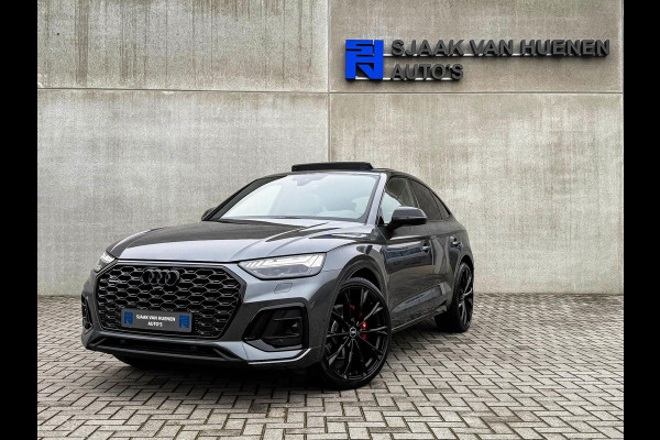 Audi Q5 Sportback 55TFSI e 367pk Quattro Competition S Edition S-Line Pano|Luchtv.|HUD|Leder+Memory+Massage|HD Matrix|B&O|360°View
