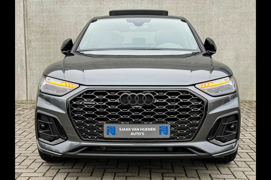 Audi Q5 Sportback 55TFSI e 367pk Quattro Competition S Edition S-Line Pano|Luchtv.|HUD|Leder+Memory+Massage|HD Matrix|B&O|360°View
