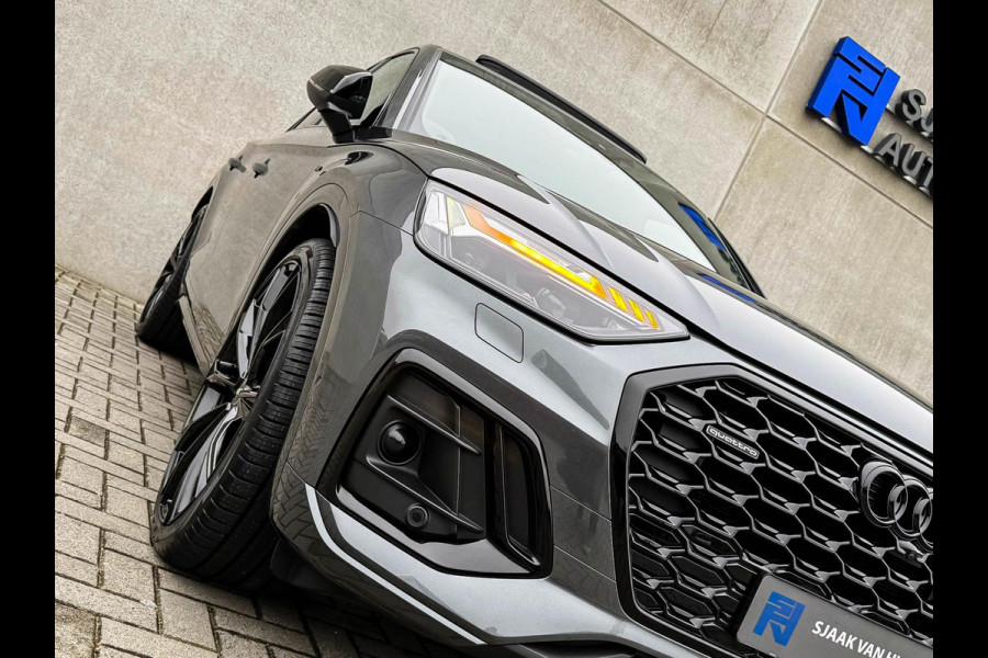 Audi Q5 Sportback 55TFSI e 367pk Quattro Competition S Edition S-Line Pano|Luchtv.|HUD|Leder+Memory+Massage|HD Matrix|B&O|360°View