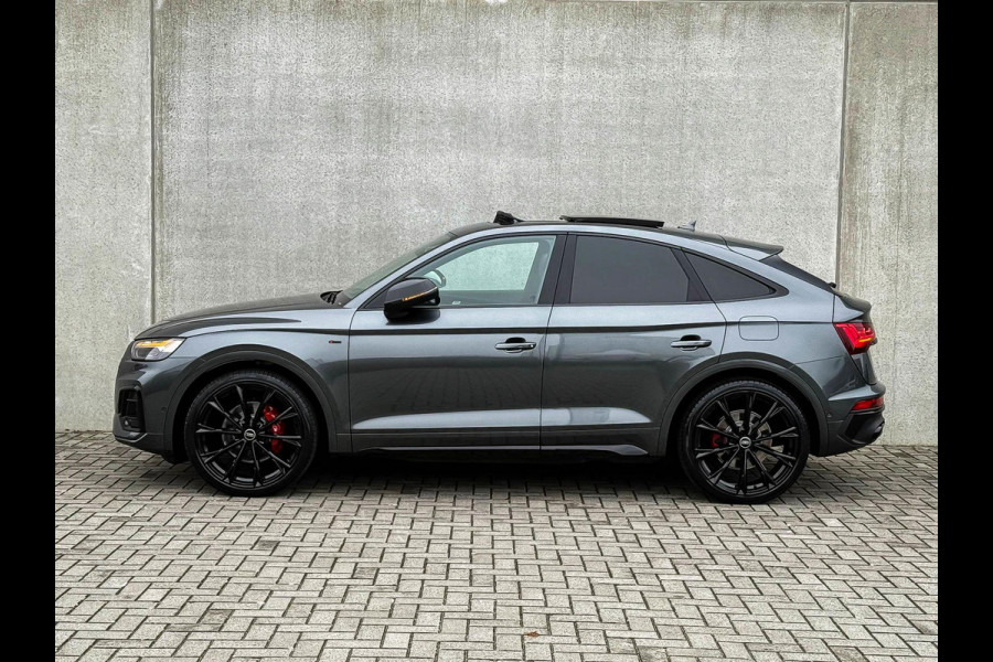 Audi Q5 Sportback 55TFSI e 367pk Quattro Competition S Edition S-Line Pano|Luchtv.|HUD|Leder+Memory+Massage|HD Matrix|B&O|360°View