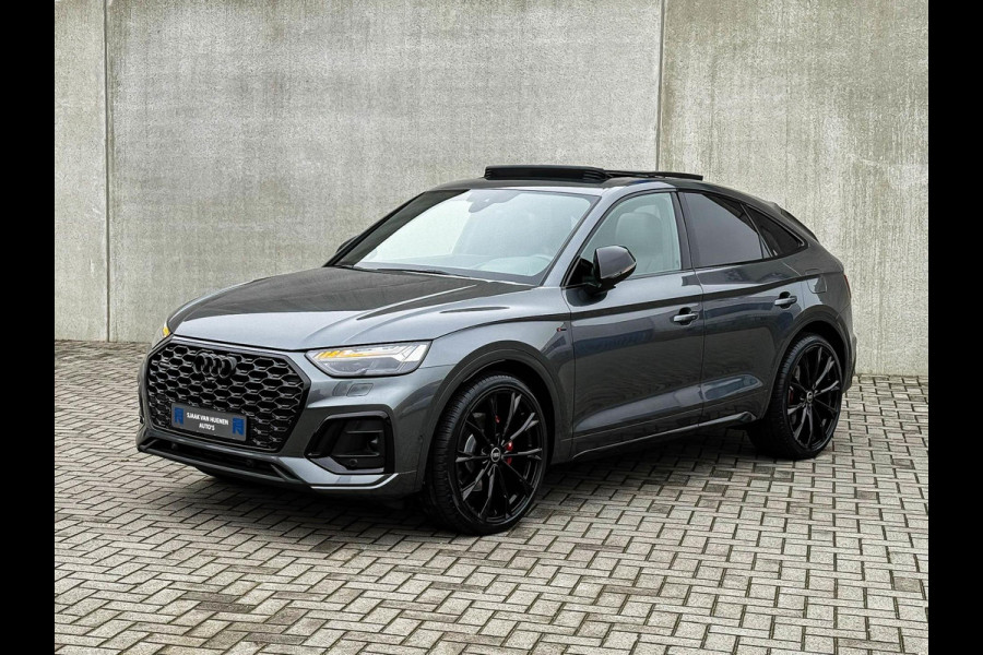 Audi Q5 Sportback 55TFSI e 367pk Quattro Competition S Edition S-Line Pano|Luchtv.|HUD|Leder+Memory+Massage|HD Matrix|B&O|360°View
