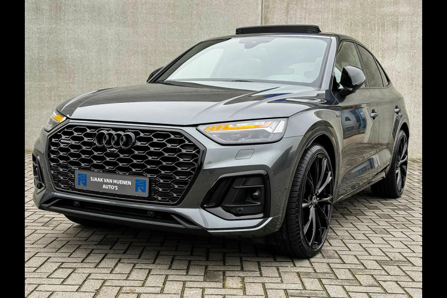 Audi Q5 Sportback 55TFSI e 367pk Quattro Competition S Edition S-Line Pano|Luchtv.|HUD|Leder+Memory+Massage|HD Matrix|B&O|360°View